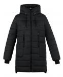 Куртка Арина черная плащевка (синтепон 300) С 0381