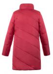 Пальто женское Ксения  красная плащевка (синтепон 200) С 0293