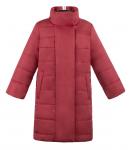 Пальто женское Кристен красная плащевка (синтепон 200) С 0329