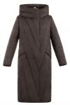 Куртка Злата коричневая плащевка (синтепон 300) С 0396