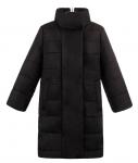 Пальто женское Кристен черная плащевка (синтепон 200) С 0330