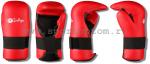 Перчатки 7-CONTACT INDIGO PU c открытой ладонью S 00025908, UL-3645 красный