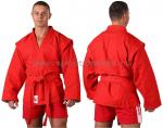 Куртка для Самбо 40 хл. 100%, 530-580 г/м2 00012379, RA-005 красный