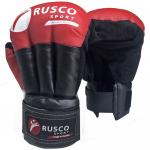 Перчатки для рукопашного боя RUSCO SPORT и/к  8 унций 00021290, RS-30 красный