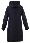 Пальто женское Магда черная плащевка (синтепон 200) С 0297