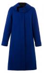 Пальто женское Ася синяя кашемир У 0128