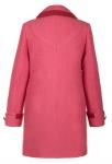 Пальто женское Вербена розовая варенка Ф 0003