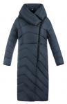 Пальто женское женское Глейд темно-синяя плащевка (синтепон 200) С 0464