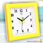 Часы-будильник IRIT IR-606, 16*5*16 см, настен. крепл., пластик (AA*1 шт. нет в компл.)