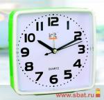 Часы-будильник IRIT IR-607, 12*4*12см, пластик (AA*1шт нет в компл.)