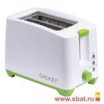 Тостер Galaxy GL-2907, 800Вт, регулятор времени приготовления, поддон д/крошек, пластик