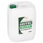 Sintec Антифриз Euro (G-11, S-11 зелен.) 10кг., шт