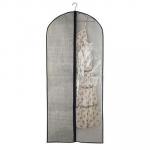 VETTA Чехол для одежды с прозрачным окном, 60х138 см, искусственный лен, полиэтилен