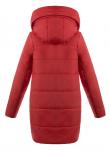 Пальто женское Линда красная плащевка (синтепон 200) С 0468