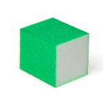 Мини-баф "Кубик" зеленый 3*2.5 см, 150 грит