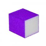 Мини-баф "Кубик" фиолетовый 3*2.5 см, 150 грит