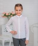 Блуза для девочки Модель 01-д (полуприталенный силует)