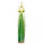 Цветок декоративный Зеленая коллекция, пластик, 46  см, 6 цветов, арт 1507-4