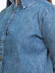A66002 Рубашка джинсовая женская