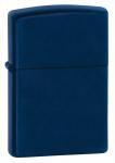 Зажигалка Zippo Navy Matte с покрытием Navy Matte, латунь/сталь, синяя, матовая, 36x12x56 мм