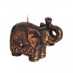 Свеча фигурная в виде слона, 9,7х12,5х5,4   см, парафин
