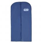 Чехол для одежды с окном 60х120 см, спанбонд, цвет синий