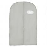 Чехол для одежды с окном 60х140 см, спанбонд, цвет серый
