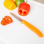 Нож Victorinox для очистки овощей, лезвие 10 см, оранжевый