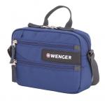 Сумка для документов Wenger, синяя, 23x5x18 см
