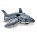 INTEX Плотик, "Белая акула", от 3 лет,173х107   см,57525