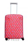 Чехол для чемодана Routemark - Ромбик в красном Art.Lebedev S (SP240)