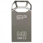Флэш-диск 64GB SILICON POWER Jewel J50 USB 3.1, металл. корпус, серый, SP064GBUF3J50V1T