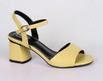 !9B050-03-6-8 желтый (Иск.кожа/Иск.кожа) Туфли летние открытые женские