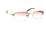 солнцезащитные очки с диоптриями  FM - 667 золото коричневый