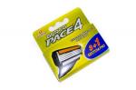 DORCO PACE4 Green Кассеты  3+1 шт. бесплатно, с четырьмя лезвиями