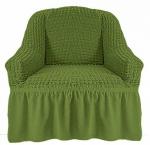 Чехол на кресло, зеленый