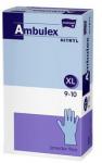 Перчатки смотровые одноразового использования нестерильные под товарным знаком matopat: Ambulex Nitryl нитриловые неопудренные, в размерах:размер XL по 100 шт.
