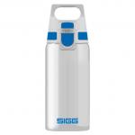 Бутылка Sigg Total Clear One (0,5 литра), бело-голубая