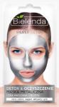 BIELENDA SILVER DETOX Очищающая металлическая маска для нормальной, смешанной и жирной кожи 8г