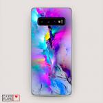 Cиликоновый чехол Абстракция 29 на Samsung Galaxy S10