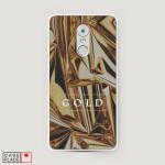 Cиликоновый чехол Gold цвет 2 на Lenovo K6 Note