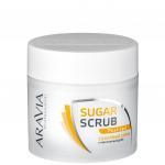 Arav1049, Aravia Скраб сахарный для тела с маслом миндаля 300 мл
