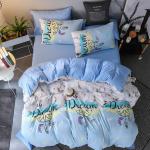 Комплект постельного белья 2-спальный с Евро простыней, поплин (Мечта 3D)