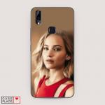 Cиликоновый чехол Jennifer dawrence на Vivo Y85