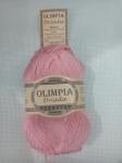 Пряжа для руч.вяз."Olimpia Driada" цв.201 розовый (хлопок мерс.100%) 5шт*100г