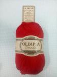 Пряжа для ручного вязания. Olimpia Driada GR83 вишня (хлопок мерс.100%) 5 шт*100 г