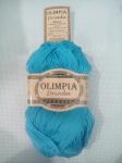 Пряжа для ручного вязания. Olimpia Driada GR95 голубой (хлопок мерс.100%) 5 шт*100 г