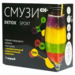 Сибирская клетчатка. Смузи "Detox" Sport c малиной и черной смородиной, 7х12г