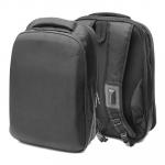 Рюкзак подростковый жесткий, 45x32x13см, 2 отд, эргономичная спинка, ПЭ под жаккард, черый