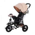 Велосипед-коляска 3кол. Stroller trike 10x10 AIR Car, кофе